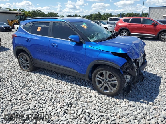 2023 Kia Seltos S with VIN KNDEU2AA4P7442150, listed as a Copart auction lot 62203095 with Not provided miles and Clean title. Bid and sale history available at DreamBid. Image 4.