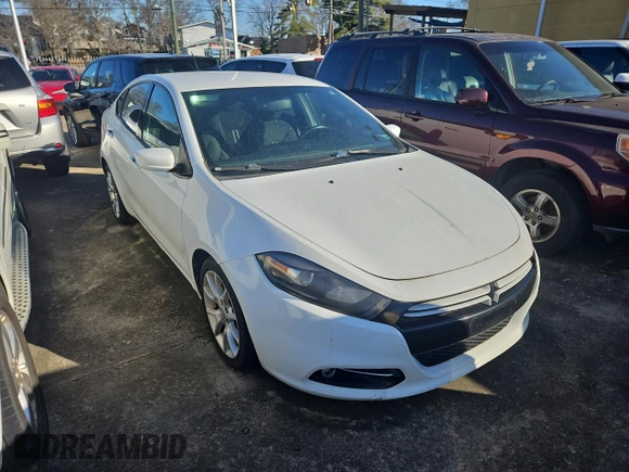 2013 Dodge Dart Rallye with VIN 1C3CDFBH2DD154719, listed as a Copart auction lot 43242755 with 140,913 mi miles and Clean Title. Bid and sale history available at carsss.com. Image 1.