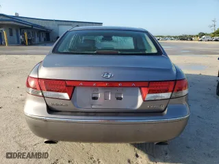 2006 Hyundai Azera SE with VIN KMHFC46F96A118552, listed as a Copart auction lot 50934395 with 122,210 mi miles and Salvage Title. Bid and sale history available at carsss.com. Image 6.