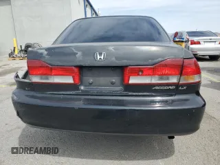 2001 Honda Accord LX with VIN 1HGCG554X1A143892, listed as a Copart auction lot 52162955 with 117,059 mi miles and Salvage title. Bid and sale history available at DreamBid. Image 6.