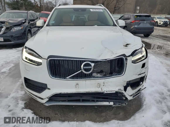 2016 Volvo XC90 T6 Momentum with VIN YV4A22PK5G1078003, listed as a Copart auction lot 42907025 with 75,571 mi miles and Salvage Title. Bid and sale history available at carsss.com. Image 5.