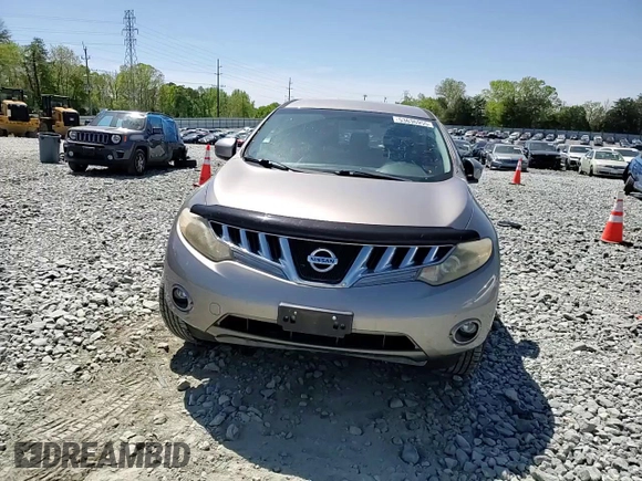 2009 Nissan Murano SL with VIN JN8AZ18W29W139280, listed as a Copart auction lot 53636955 with 142,405 mi miles and Salvage Title. Bid and sale history available at DreamBid. Image 11.