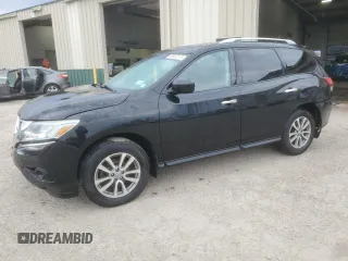 2014 Nissan Pathfinder SV with VIN 5N1AR2MM9EC733524, listed as a Copart auction lot 49693715 with 71,589 mi miles and Salvage Title. Bid and sale history available at carsss.com. Image 1.