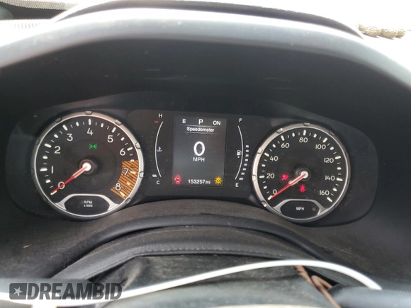 2020 Jeep Renegade Sport with VIN ZACNJBAB8LPL72924, listed as a Copart auction lot 59729075 with 153,257 mi miles and Salvage title. Bid and sale history available at DreamBid. Image 9.