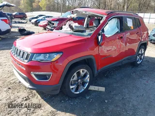 2021 Jeep Compass Limited with VIN 3C4NJDCB6MT511292, listed as a IAAI auction lot 41892359 with Not Provided miles and . Bid and sale history available at carsss.com. Image 2.