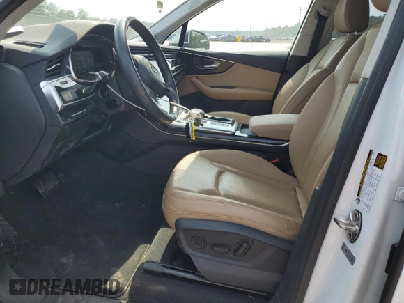2022 Audi Q7 Premium Plus with VIN WA1LJBF79ND017822, listed as a Copart auction lot 59515795 with 71,101 mi miles and Salvage title. Bid and sale history available at DreamBid. Image 7.