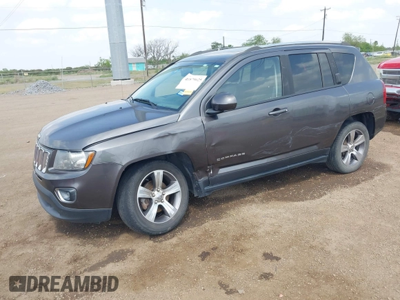 2016 Jeep Compass High Altitude Edition with VIN 1C4NJCEA1GD720223, listed as a IAAI auction lot 41879625 with 147,458 mi miles. Bid and sale history available at carsss.com. Image 17.