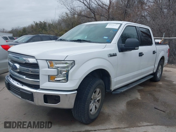 2015 Ford F-150 XL with VIN 1FTEW1CF1FKF21879, listed as a IAAI auction lot 41432470 with 86,658 mi miles. Bid and sale history available at carsss.com. Image 6.