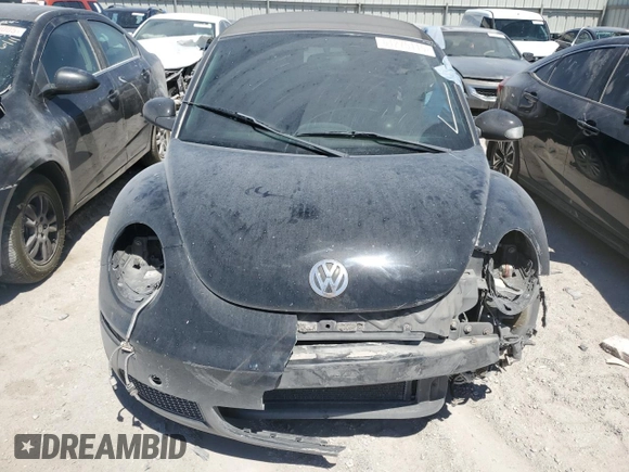 2008 Volkswagen Beetle SE with VIN 3VWRF31Y78M400218, listed as a Copart auction lot 61275115 with 133,167 mi miles and Salvage title. Bid and sale history available at DreamBid. Image 5.