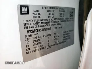 2018 Chevrolet Colorado 4WD LT z VIN 1GCGTCEN5J1189090, wystawiony jako Copart lot #63057415 z przebiegiem 87 976 mil mil oraz Szkoda całkowita • Salvage title. Historia ofert i sprzedaży dostępna na DreamBid. Obrazek 12.