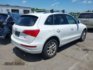 2012 Audi Q5 Premium with VIN WA1CFAFP3CA098486, listed as a IAAI auction lot 42544729 with 177,542 mi miles and . Bid and sale history available at DreamBid. Image 4.