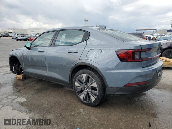 2023 Polestar 2 z VIN YSMEG3KAXPL156746, wystawiony jako Copart lot #56049505 z przebiegiem 67 527 mil mil oraz Tytuł czysty. Historia ofert i sprzedaży dostępna na DreamBid. Obrazek 2.