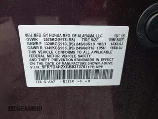 2016 Acura MDX with VIN 5FRYD4H2XGB037376, listed as a IAAI auction lot 42029932 with 139,055 mi miles. Bid and sale history available at carsss.com. Image 9.