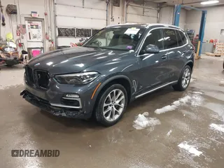2019 BMW X5 xDrive40i with VIN 5UXCR6C54KLL36067, listed as a IAAI auction lot 41834002 with 54,200 mi miles. Bid and sale history available at carsss.com. Image 17.