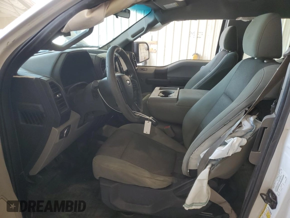 2017 Ford F-150 XL with VIN 1FTEX1CF0HKE13821, listed as a Copart auction lot 52849845 with 104,052 mi miles and Salvage Title. Bid and sale history available at carsss.com. Image 7.