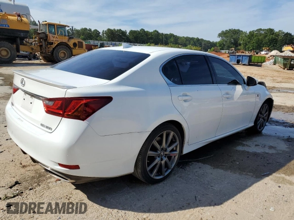 2015 Lexus GS 350 with VIN JTHBE1BL1FA004230, listed as a Copart auction lot 61642633 with 52,516 mi miles. Bid and sale history available at carsss.com. Image 3.