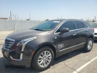 2017 Cadillac XT5 FWD with VIN 1GYKNARS3HZ274735, listed as a Copart auction lot 62157445 with 89,303 mi miles and Salvage title. Bid and sale history available at DreamBid. Image 1.