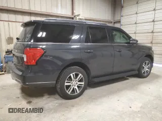2024 Ford Expedition XLT with VIN 1FMJU1H8XREA23922, listed as a Copart auction lot 52973725 with 14,235 mi miles and Salvage Title. Bid and sale history available at carsss.com. Image 3.