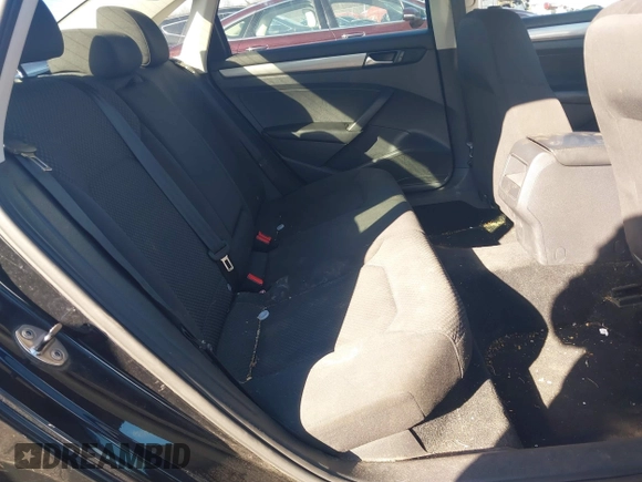 2013 Volkswagen Passat Wolfsburg Edition with VIN 1VWAP7A38DC070025, listed as a IAAI auction lot 41673451 with 107,693 mi miles. Bid and sale history available at carsss.com. Image 8.