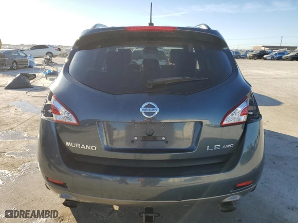 2011 Nissan Murano LE with VIN JN8AZ1MW3BW169352, listed as a Copart auction lot 86043874 with 192,451 mi miles and Clean Title. Bid and sale history available at carsss.com. Image 6.