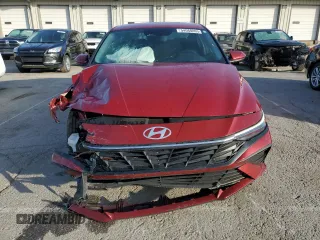 2024 Hyundai Elantra SEL with VIN KMHLM4DG6RU812131, listed as a Copart auction lot 54068065 with 30,137 mi miles and Salvage title. Bid and sale history available at DreamBid. Image 5.