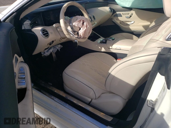 2019 Mercedes-Benz S-Class S 560 with VIN WDDXJ8GB0KA036047, listed as a Copart auction lot 77220264 with 49,944 mi miles and Salvage Title. Bid and sale history available at carsss.com. Image 8.