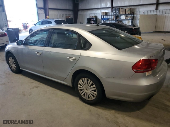 2015 Volkswagen Passat 1.8T S with VIN 1VWAS7A36FC005031, listed as a Copart auction lot 52231825 with 168,247 mi miles and Clean Title. Bid and sale history available at carsss.com. Image 2.