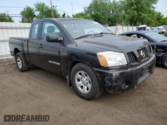 2006 Nissan Titan XE with VIN 1N6AA06B86N507733, listed as a Copart auction lot 59610765 with 175,877 mi miles and Salvage title. Bid and sale history available at DreamBid. Image 4.