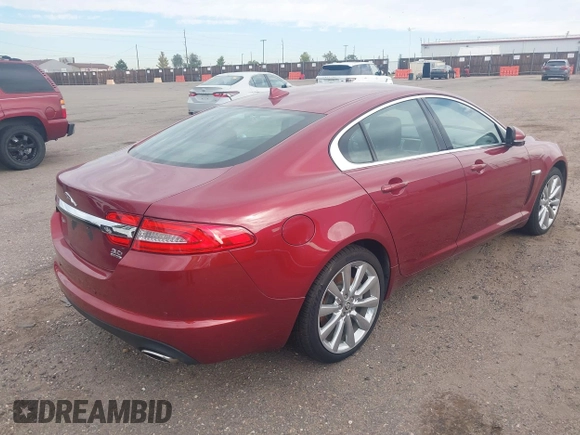 2013 Jaguar XF V6 SC with VIN SAJWJ0EF2D8S84213, listed as a IAAI auction lot 40407546 with 1 mi miles. Bid and sale history available at carsss.com. Image 4.
