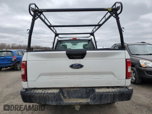 2018 Ford F-150 XL with VIN 1FTMF1CBXJKF88322, listed as a Copart auction lot 48874225 with 133,397 mi miles and Salvage Title. Bid and sale history available at carsss.com. Image 6.