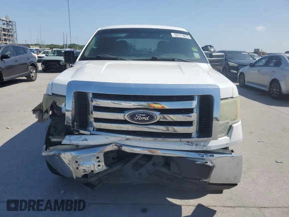 2010 Ford F-150 XL with VIN 1FTEW1C86AFD09059, listed as a Copart auction lot 52771675 with 292,096 mi miles and Salvage Title. Bid and sale history available at carsss.com. Image 5.