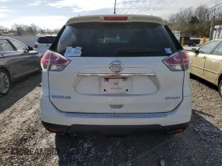 2016 Nissan Rogue SV with VIN 5N1AT2MV8GC881869, listed as a Copart auction lot 50707545 with 105,760 mi miles and Salvage Title. Bid and sale history available at carsss.com. Image 6.