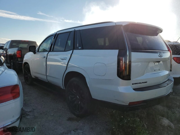 2023 Cadillac Escalade RWD Sport with VIN 1GYS3FKL0PR451763, listed as a Copart auction lot 74729974 with 0 mi miles and Non Repairable. Bid and sale history available at carsss.com. Image 2.