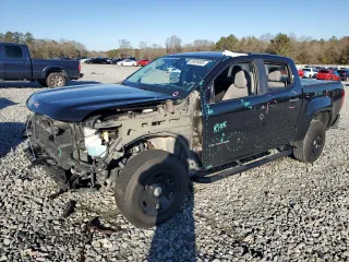 2021 Chevrolet Colorado 2WD Work Truck with VIN 1GCGSBEAXM1132060, listed as a Copart auction lot 89009005 with 43,911 mi miles and Salvage Title. Bid and sale history available at carsss.com. Image 1.