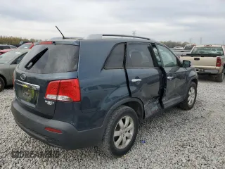 2011 Kia Sorento LX with VIN 5XYKT4A20BG158875, listed as a Copart auction lot 50928455 with 164,784 mi miles and Salvage Title. Bid and sale history available at DreamBid. Image 3.