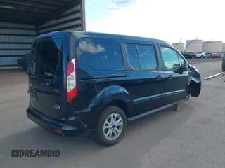 2021 Ford Transit Connect XLT with VIN NM0GS9F27M1500434, listed as a IAAI auction lot 39234991 with 25,883 mi miles and . Bid and sale history available at DreamBid. Image 4.