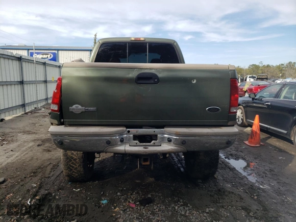 2003 Ford Super Duty F-250 XL with VIN 1FTNW21PX3ED15505, listed as a Copart auction lot 42874635 with 227,189 mi miles and Salvage Title. Bid and sale history available at carsss.com. Image 6.