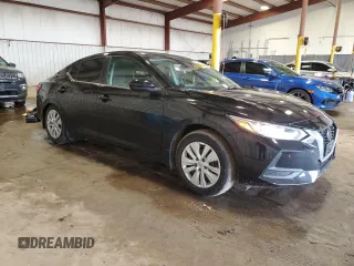 2022 Nissan Sentra S with VIN 3N1AB8BV9NY253744, listed as a Copart auction lot 51846025 with 40,243 mi miles and Salvage Title. Bid and sale history available at carsss.com. Image 4.