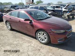 2016 Chevrolet Malibu LT with VIN 1G1ZE5STXGF328863, listed as a Copart auction lot 53656585 with 107,320 mi miles and Salvage Title. Bid and sale history available at DreamBid. Image 4.