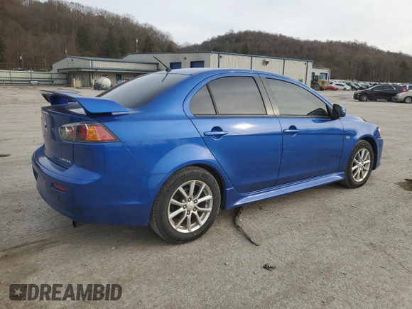 2016 Mitsubishi Lancer ES with VIN JA32U2FU6GU004395, listed as a Copart auction lot 80747644 with 144,400 mi miles and Salvage Title. Bid and sale history available at DreamBid. Image 3.