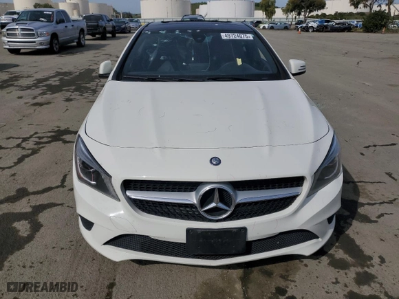 2015 Mercedes-Benz CLA-Class CLA 250 with VIN WDDSJ4EB6FN185017, listed as a Copart auction lot 49724075 with 163,397 mi miles and Salvage Title. Bid and sale history available at carsss.com. Image 5.