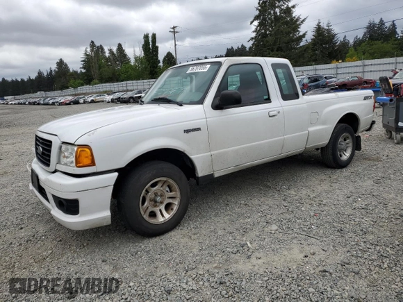 2005 Ford Ranger XLT with VIN 1FTYR44UX5PA75669, listed as a Copart auction lot 56797055 with 138,222 mi miles and Salvage title. Bid and sale history available at DreamBid. Image 1.