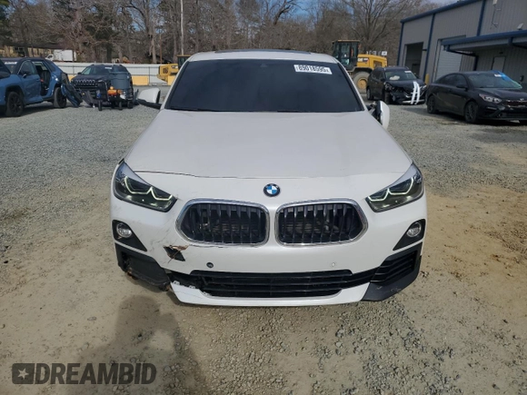 2020 BMW X2 sDrive28i with VIN WBXYH9C05L5N96129, listed as a Copart auction lot 89018595 with 45,226 mi miles and Salvage Title. Bid and sale history available at carsss.com. Image 5.