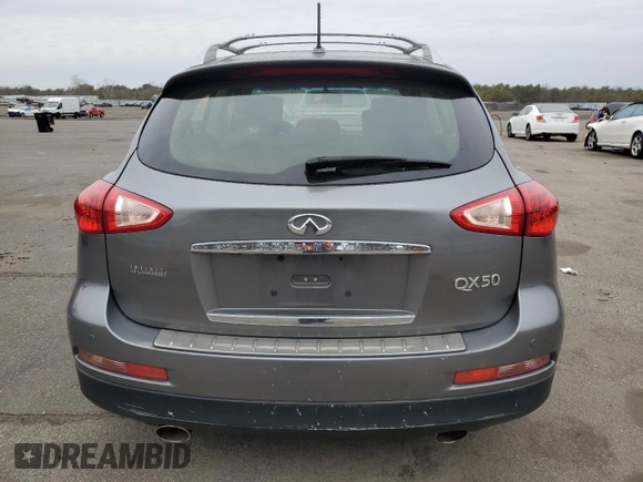 2014 Infiniti QX50 Journey with VIN JN1BJ0HR1EM191987, listed as a Copart auction lot 47400395 with 0 mi miles and Salvage Title. Bid and sale history available at carsss.com. Image 6.