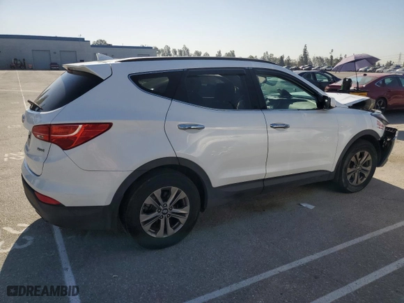 2015 Hyundai Santa Fe Sport with VIN 5XYZU3LB3FG254864, listed as a Copart auction lot 52762365 with 107,418 mi miles and Salvage Title. Bid and sale history available at carsss.com. Image 3.