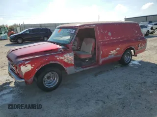 1967 Chevrolet Suburban z VIN CS157Z148544, wystawiony jako Copart lot #46602295 z przebiegiem 7 462 mil mil oraz Nie do naprawy • Non repairable. Historia ofert i sprzedaży dostępna na DreamBid. Obrazek 1.