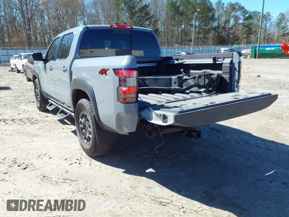 2023 Nissan Frontier SV with VIN 1N6ED1EK9PN655617, listed as a IAAI auction lot 41631837 with 70,000 mi miles and . Bid and sale history available at DreamBid. Image 3.