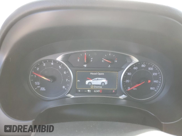 2024 GMC Terrain AT4 with VIN 3GKALYEGXRL393090, listed as a Copart auction lot 48188205 with 6,249 mi miles and Salvage Title. Bid and sale history available at DreamBid. Image 9.