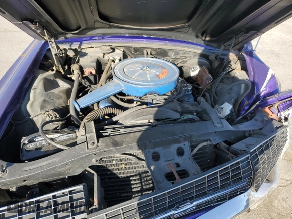 1967 Ford Thunderbird with VIN 7Y82Z163635, listed as a Copart auction lot 74756614 with 1,079 mi miles and Clean Title. Bid and sale history available at DreamBid. Image 12.