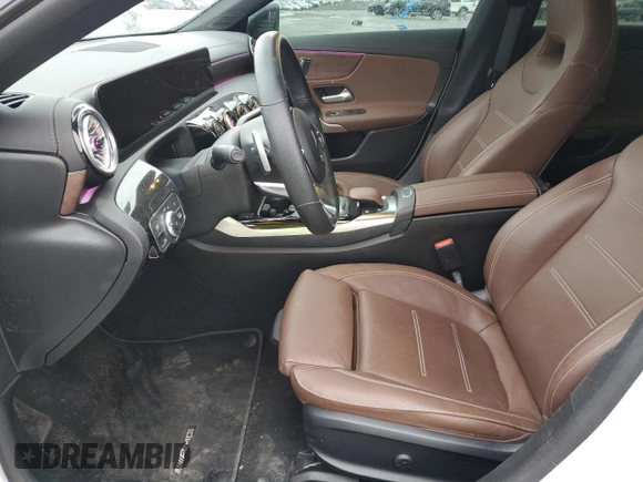 2022 Mercedes-Benz CLA 35 AMG with VIN W1K5J5BB3NN297103, listed as a Copart auction lot 47923634 with Not Provided miles and . Bid and sale history available at DreamBid. Image 7.